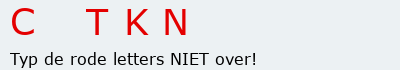 Bevestigingscode