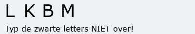 Bevestigingscode