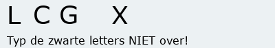 Bevestigingscode