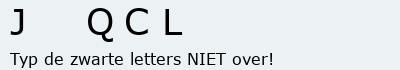 Bevestigingscode