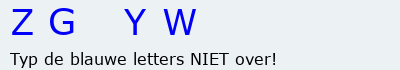 Bevestigingscode