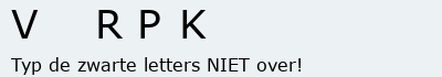 Bevestigingscode