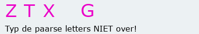 Bevestigingscode