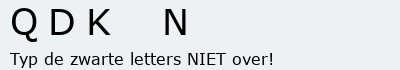 Bevestigingscode