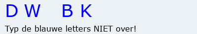 Bevestigingscode