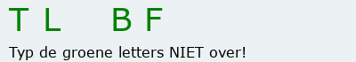 Bevestigingscode