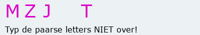 Bevestigingscode
