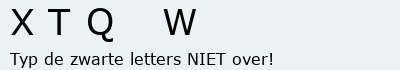Bevestigingscode