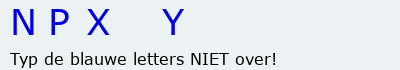 Bevestigingscode