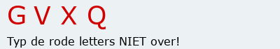 Bevestigingscode