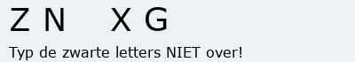 Bevestigingscode