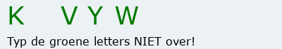 Bevestigingscode