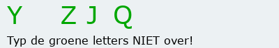Bevestigingscode