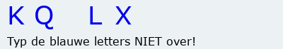 Bevestigingscode
