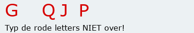 Bevestigingscode
