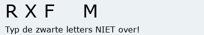 Bevestigingscode