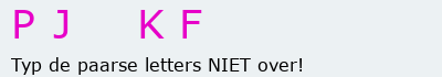 Bevestigingscode