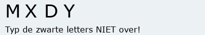 Bevestigingscode