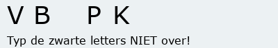 Bevestigingscode