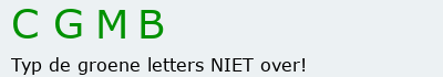 Bevestigingscode