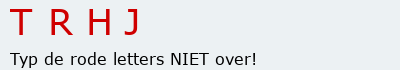 Bevestigingscode