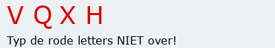 Bevestigingscode