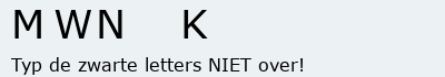Bevestigingscode