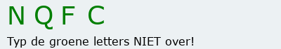 Bevestigingscode