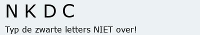 Bevestigingscode