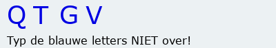 Bevestigingscode