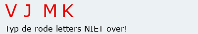 Bevestigingscode