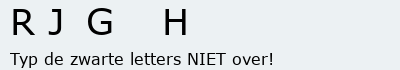 Bevestigingscode