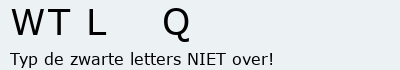 Bevestigingscode