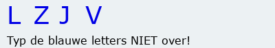Bevestigingscode