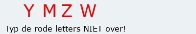Bevestigingscode