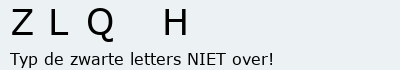 Bevestigingscode