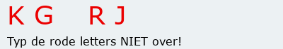 Bevestigingscode