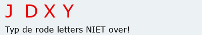 Bevestigingscode