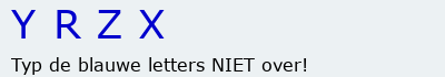 Bevestigingscode