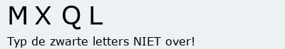 Bevestigingscode