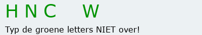 Bevestigingscode