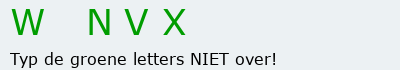 Bevestigingscode