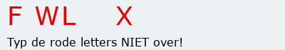 Bevestigingscode