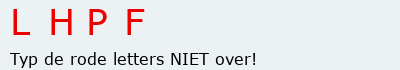 Bevestigingscode