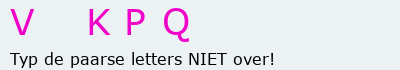 Bevestigingscode