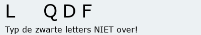 Bevestigingscode