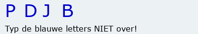 Bevestigingscode