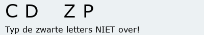Bevestigingscode