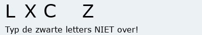 Bevestigingscode