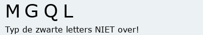 Bevestigingscode